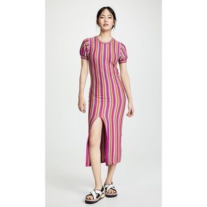 NWT Rachel Antonoff Budde Maxi Dress Purple Multi
